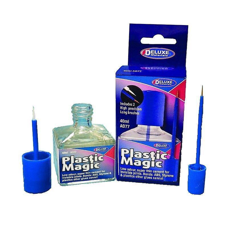 Deluxe Materials DLAD-77 Plastic Magic with Brush Suitable for several scales Glue Scale model