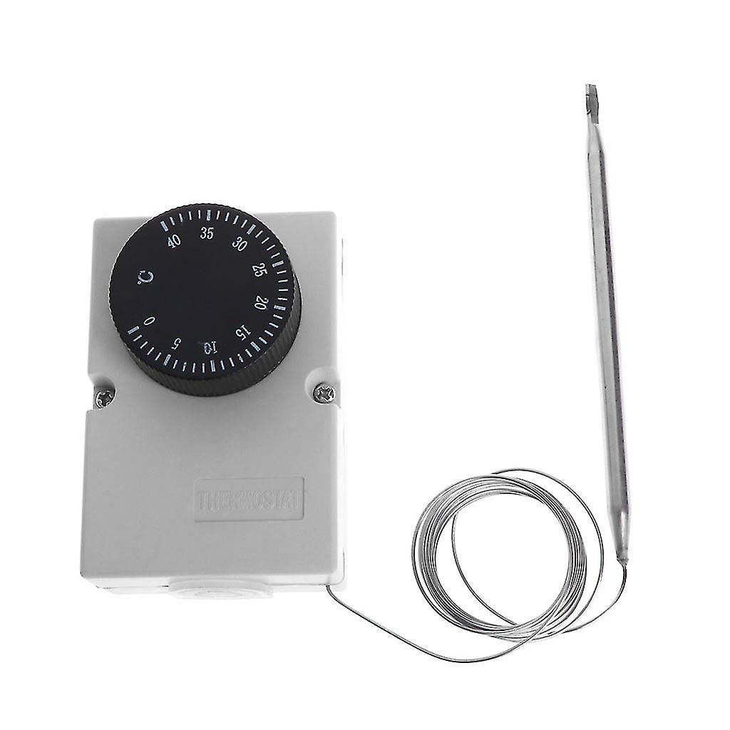 Zekai Temperature Switch Capillary Thermostat Controller W/ Waterproof Box Ac220v