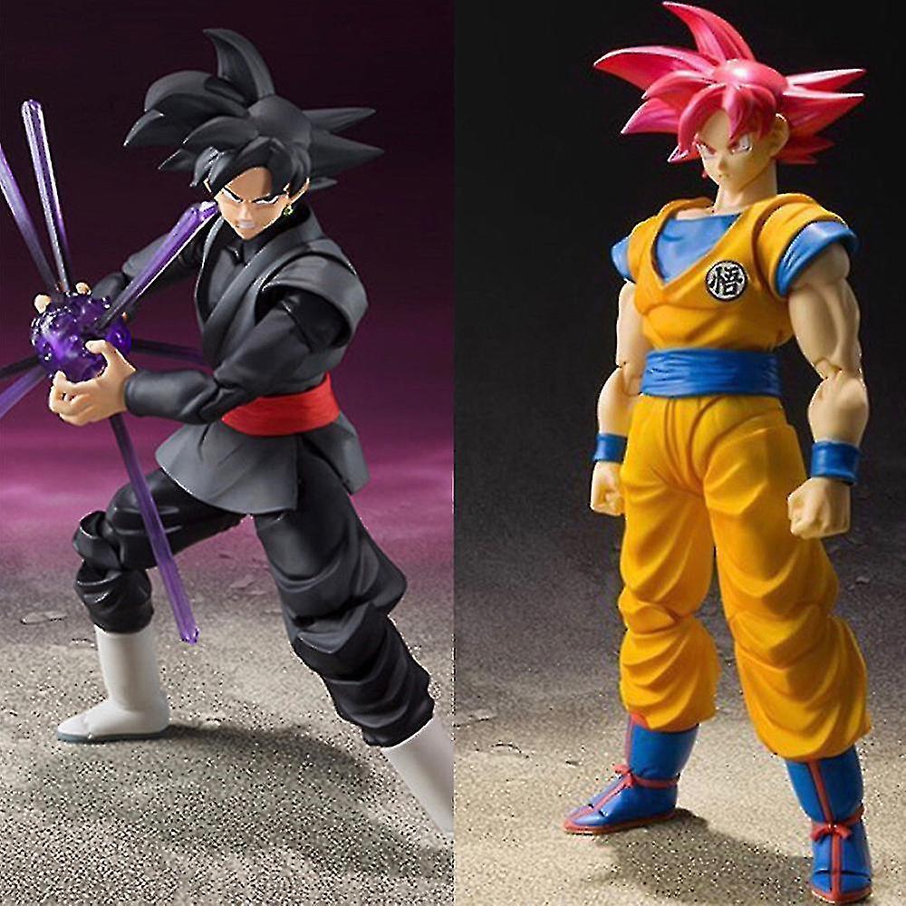 Zhenv 6.3'' S.h.figuarts Shf Dragon Ball Z Goku Gokou Super Saiyan Action Figure Model Home Decoration Gifts Presents A