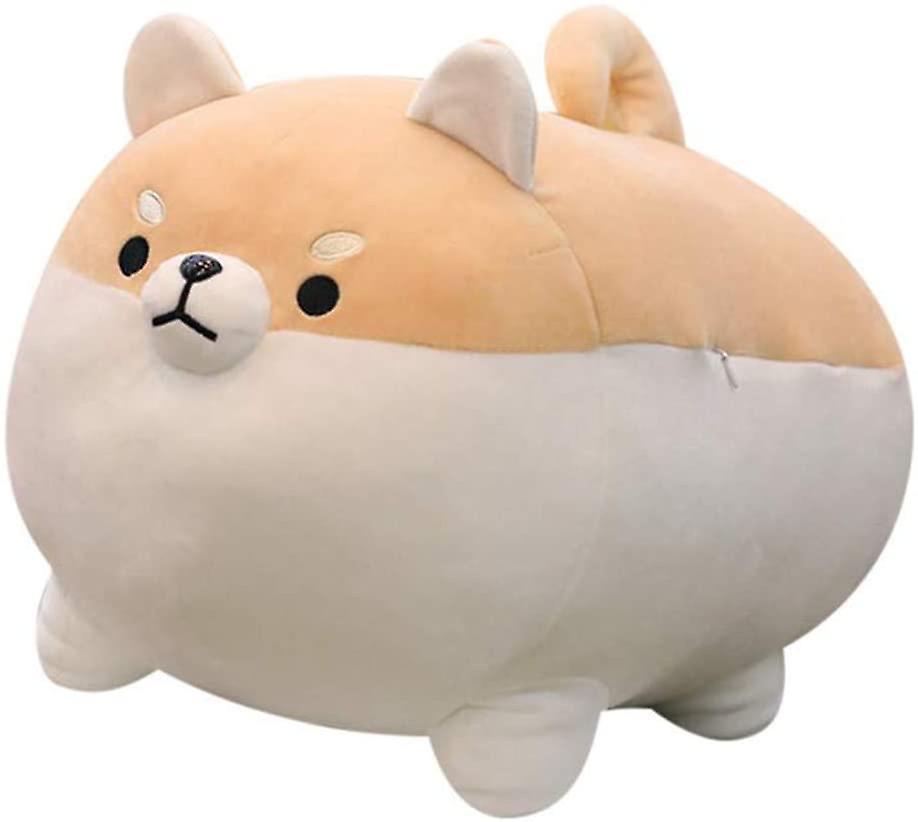 Linkrunning 19.6" Stuffed Animal Shiba Inu Plush Toy Anime Corgi Kawaii Plush Dog Soft Pillow, Plush Toy Gifts for Boys Girls