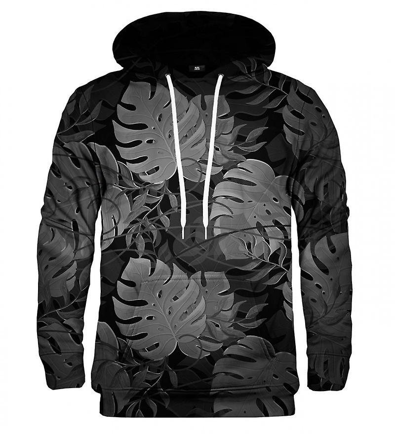 Mr Gugu & Miss Go Mr. Gugu Miss Go Monstera black hoodie kangaroo L