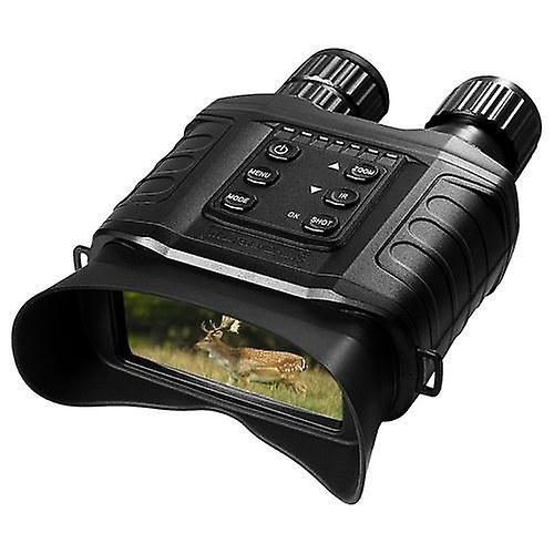 POTATO Night Vision Binoculars 4X Digital Zoom IR Night Vision Scope with 500m Full Dark Distance Camera Vi