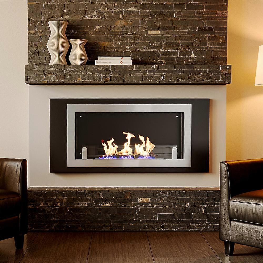 Living And Home Built In Wall Mounted Bio Ethanol Fireplace Biofire