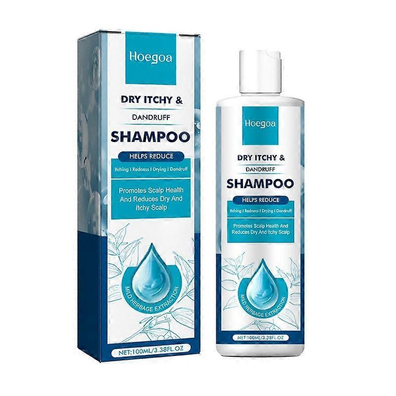 Unbrand Anti-Dandruff Shampoo, Dandruff Shampoo for Dry Itchy Scalp, Scalp Care Therapy Shampoo Relief Dry Scalp Treatment 1pcs - 100ml