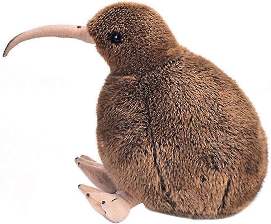 Tinor Plush, 12cm Simulation Kiwi Bird Plush Stuffed Doll Home Desktop Decor Kids Gift Ultra Soft Furry Stuffed Animal Plush Gifts (Brown)