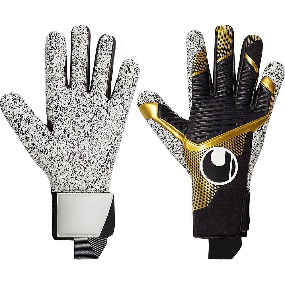 Uhlsport Powerline Elite Supergrip+ HN #338 Goalkeeper Gloves Gold 11