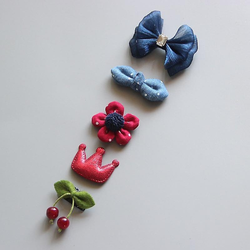 Slowmoose 5pcs/set- Cute Hair Clips 7