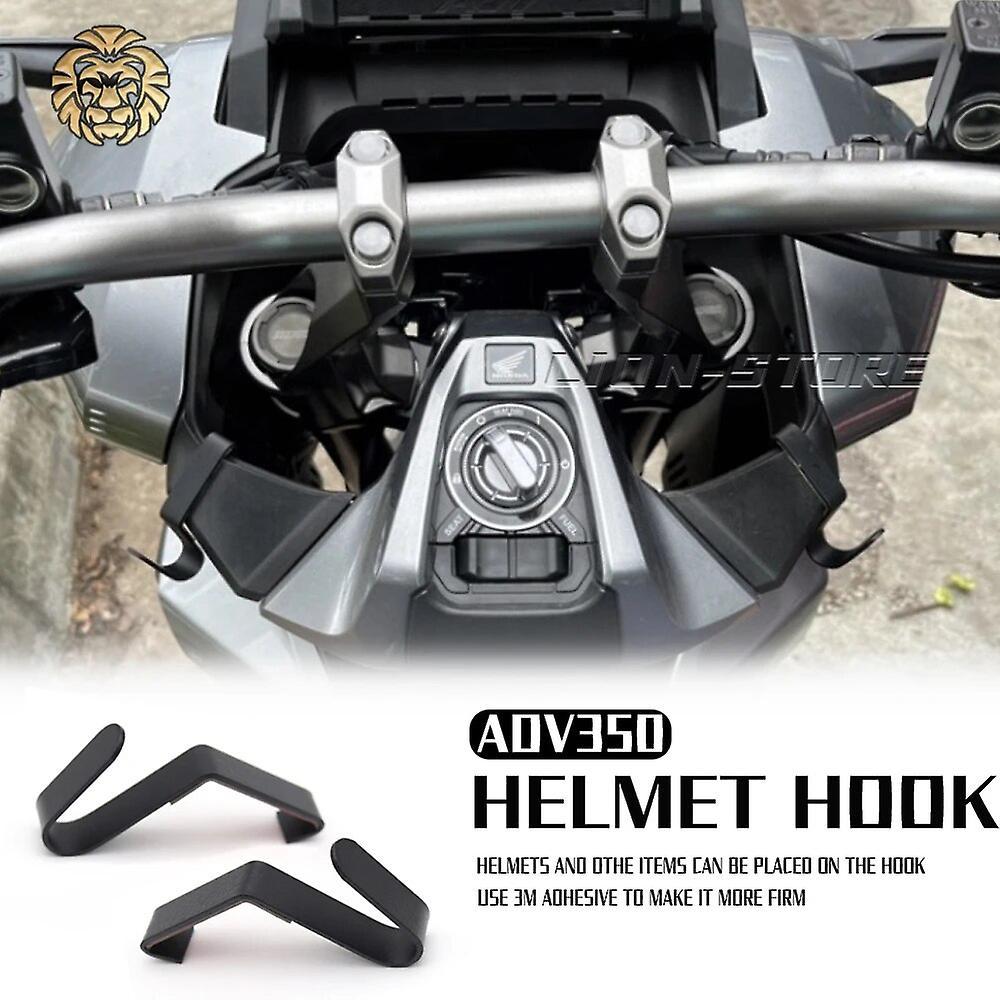 Scitoo FOR HONDA adv350 2022 2023 adv 350 Motorcycle accessories Hook handle luggage bag hook bracket 304 stainless steel Black