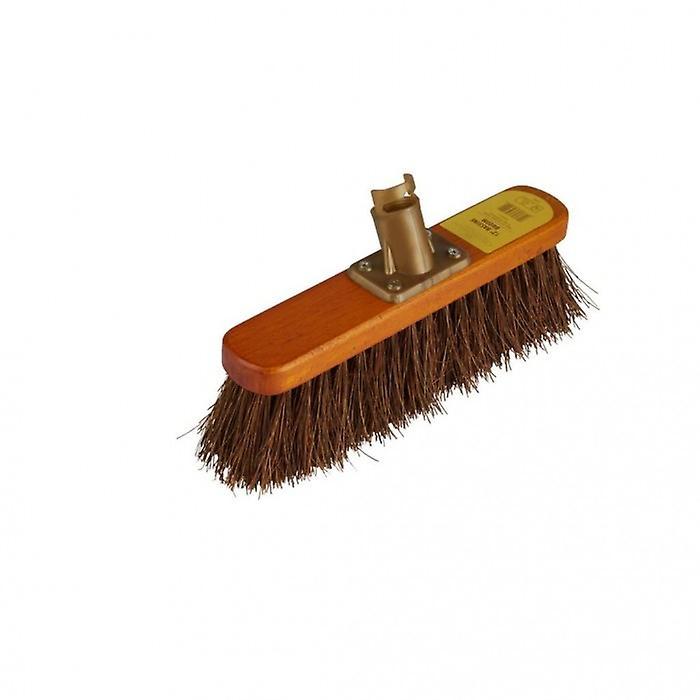 Groundsman Bassine Broom Head Brown 12in