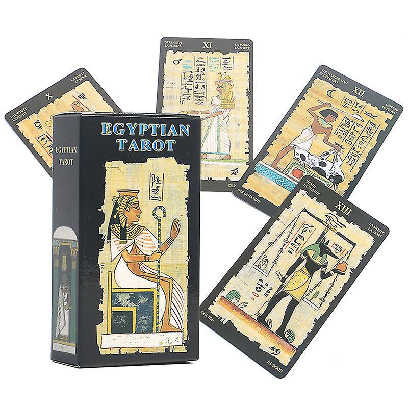 Unbrand Egyptian Tarot Of Wirth Tarot Cards Oracle Cards For Divination Fate Tarot The egyptians 1 Pair