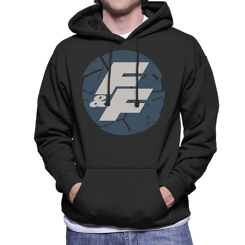 Fast & Furious Fast and Furious Shattered Logo Men's Hooded Sweatshirt Black XX-Large