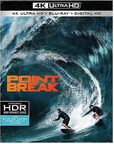 Warner Home Video Point Break  [ULTRA HD BLU-RAY REGION: A USA] 4K Mastering, 2 Pack USA import