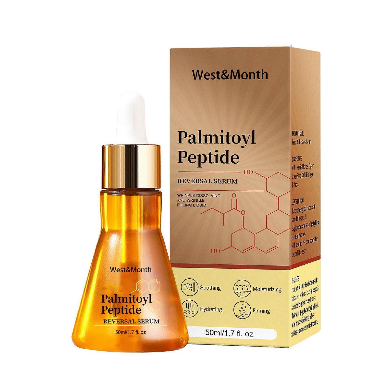 Shenzhenshileidakejimaoyiyouxiangongsi 50ml Palmitoyl Peptide Reversal Essence Anti-wrinkle Anti-aging Moisturizing Facial Serum