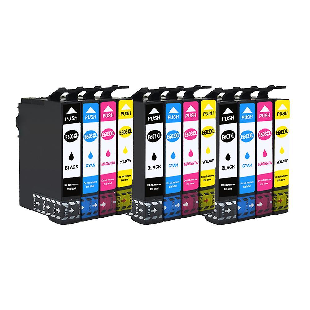 Jiechannel For Epson 603xl 603 T603xl Ink Cartridges T603 Expression Home Xp-2100 Xp-2105 Xp-3100 Xp-3105 Xp-4100 Xp-4105 Printer 3SET