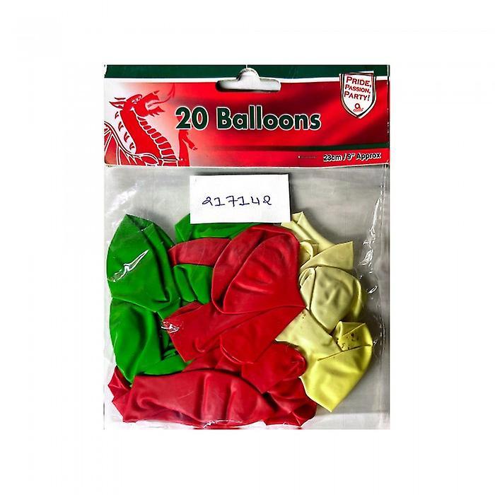 Generic Latex Plain Balloons (Pack of 20) Multicoloured One Size