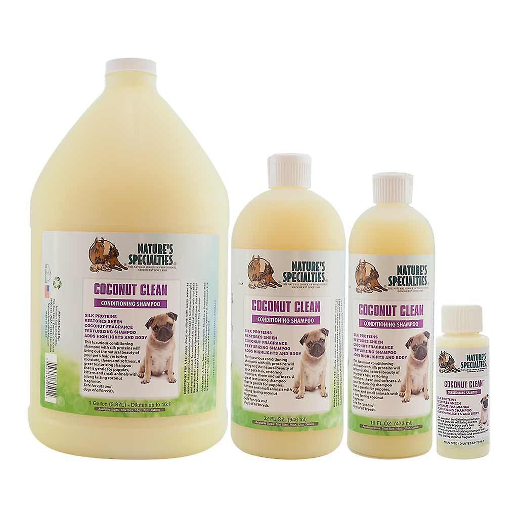 Nature's Specialties Coconut Clean Shampoo - Adds Texture & Condition Does not apply 946ml