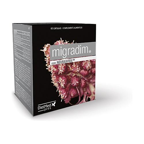 Dietmed Migradim with Neurasites 60 capsules