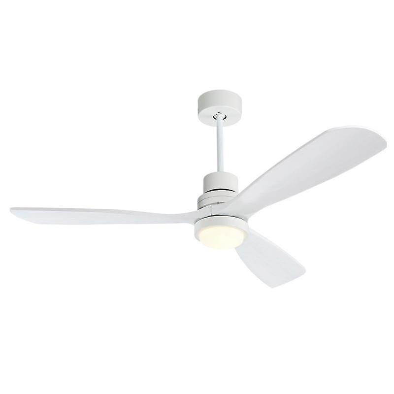 Slowmoose Wood Ceiling Fans With Lights And Remote Control For Home, Hotels 52 inch about 132cm / 220-240v