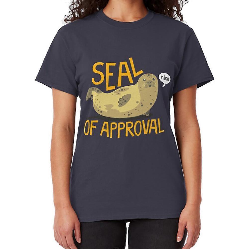 RockShark Seal Of Approval T-shirt Navy L