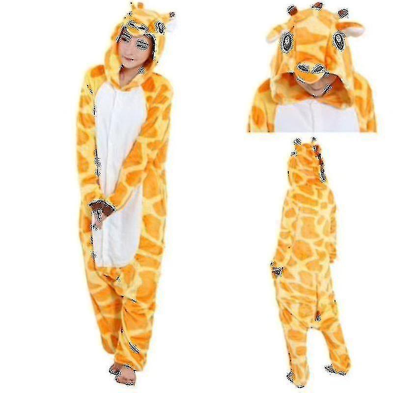 Lequeen Unisex Adult Kigurumi Animal Character Costume Onesie Pyjamas Onepiece [alj]carnival Giraffe XL