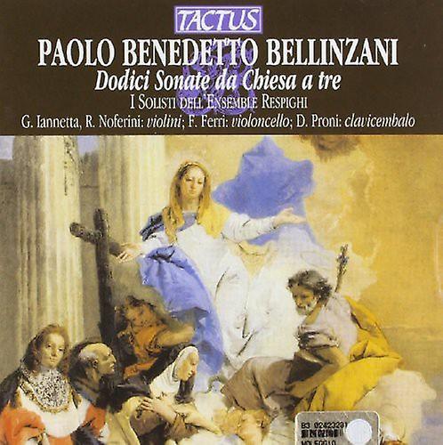 Tactus Records I Solisti dell'Ensemble Respighi - Church Sonatas  [COMPACT DISCS] USA import