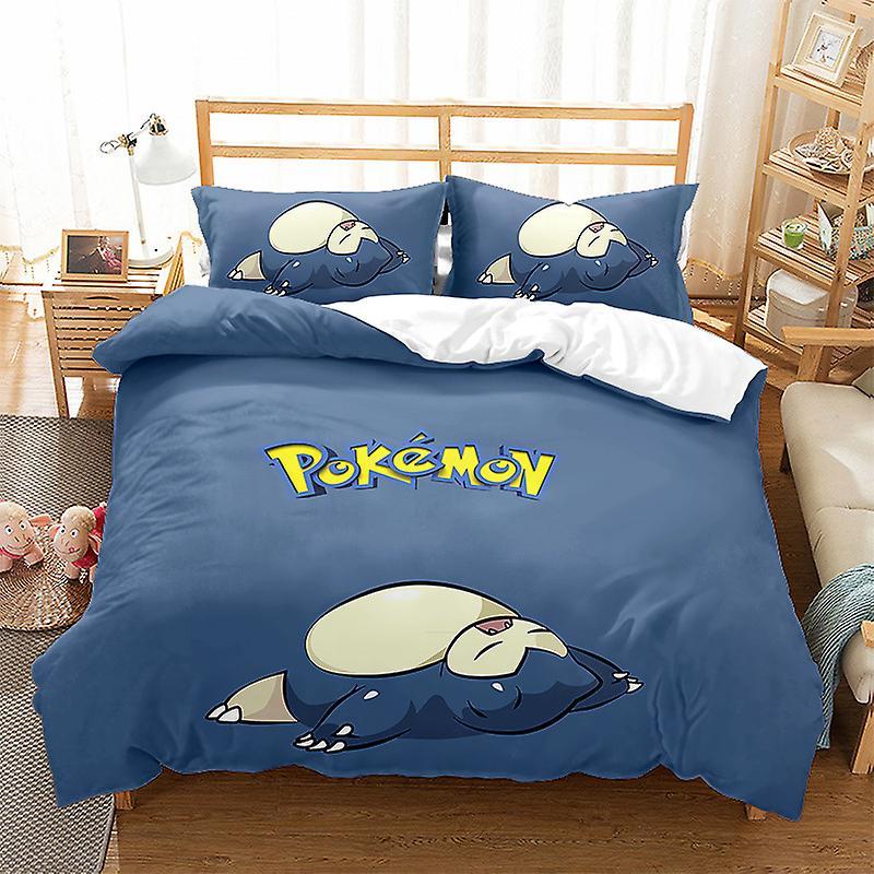 Xxxr New Two Or Three Piece Set Pikachu Seriesduvet Cover Bedding Set Birthday Christmas Gift E04 135x200