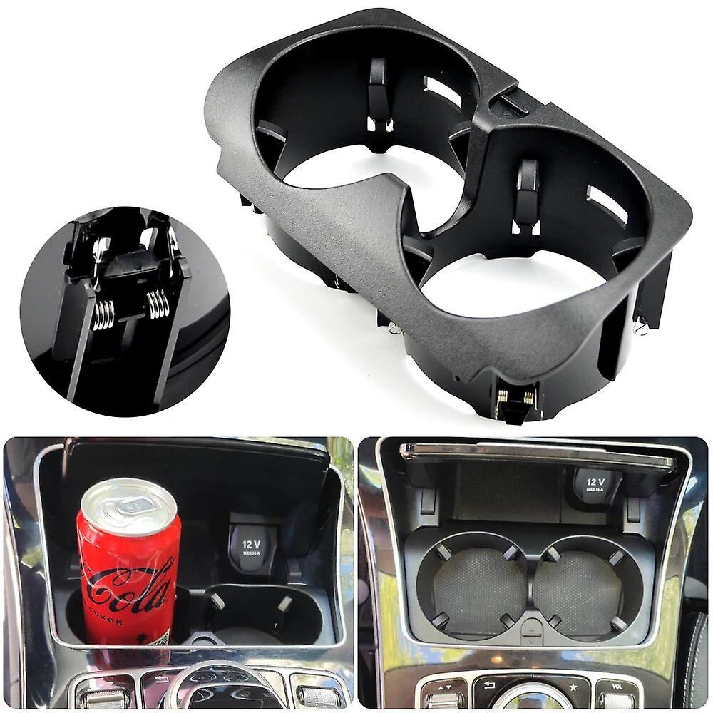 Ddyyhe Car Front Center Console Water Cup Holder Insert Frame for Mercedes C-Class W205 E-W213 KZS-W253 V-W447 A2056800691