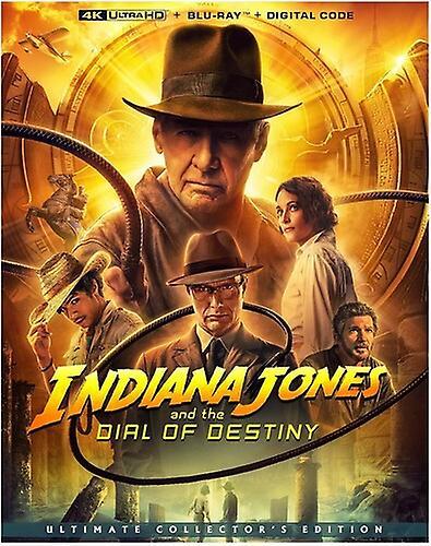 Disney Indiana Jones and the Dial of Destiny  [ULTRA HD BLU-RAY REGION: A USA] With Blu-Ray, Ultimate Ed, 4K Mastering, Collector's Ed, Digital Cop...