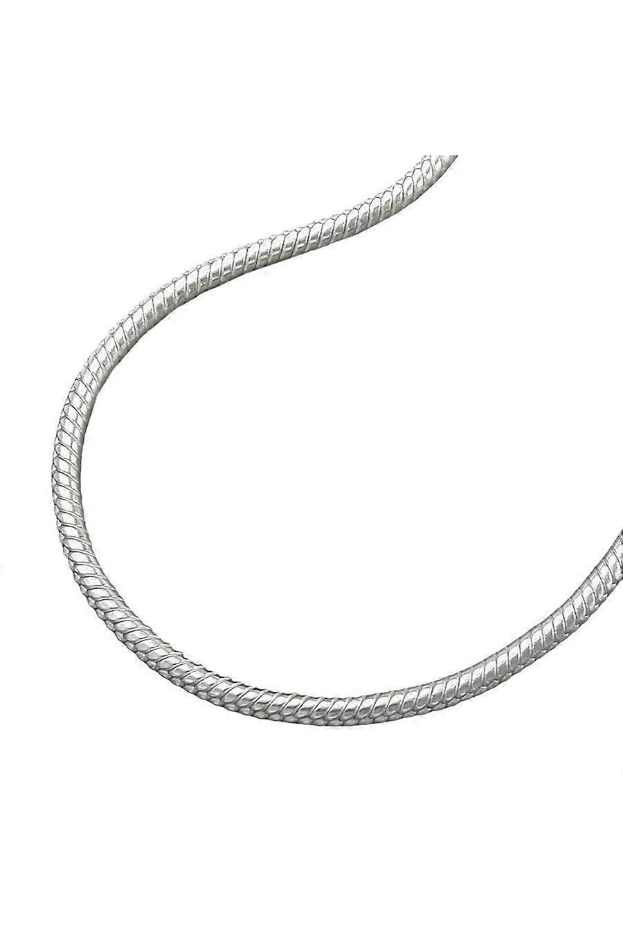 Gallay Necklace 1,3mm Round Snake Chain Silver 925 38cm - Gl119005-38