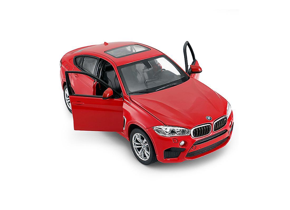 BMW X6 M 1:24 scale Diecast Model Car by Rastar in Red 18cm / 7.1in long