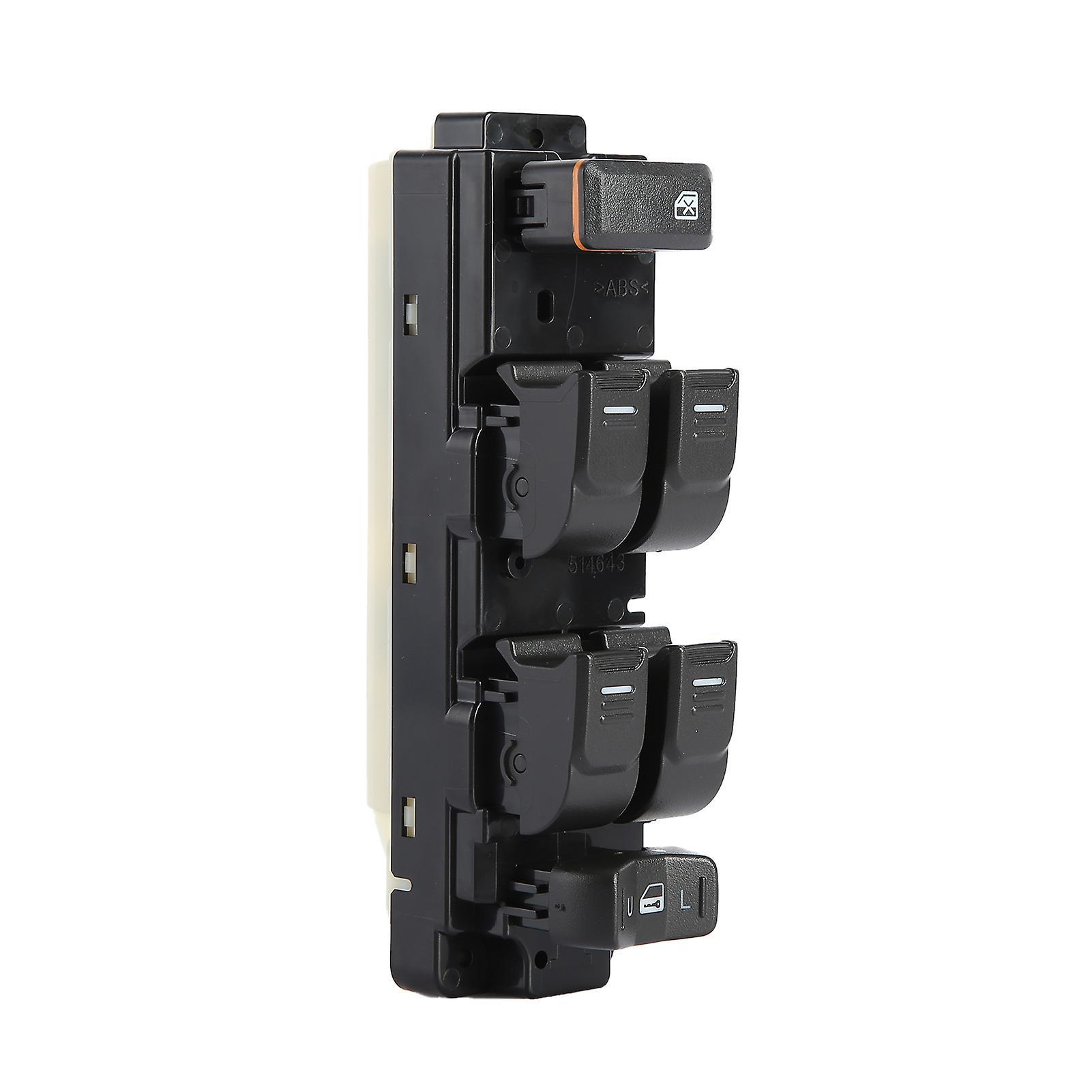 newmerun Master Switch Left Side Stable ABS Power Window Control Switch 25779767 for GM-Chevrolet/ for Colorado Black