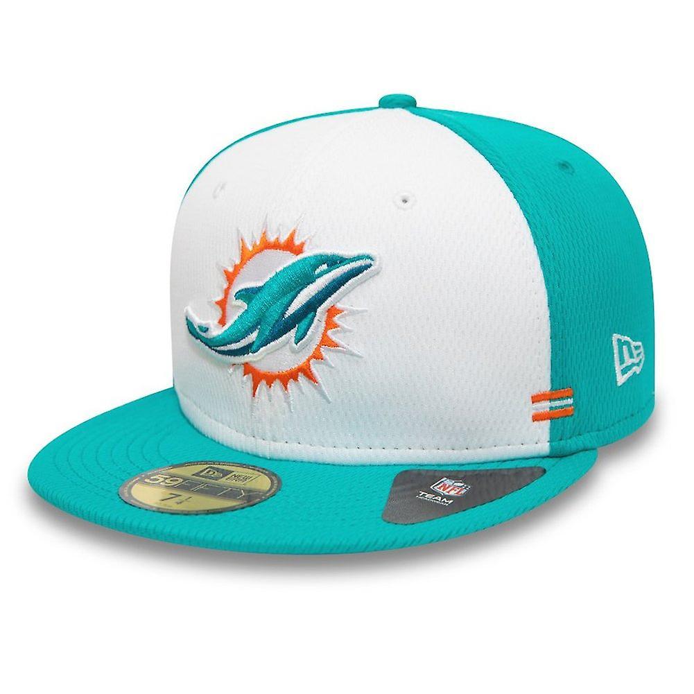 New Era 59Fifty Fitted Cap - HOMETOWN Miami Dolphins White 6 7/8 - (54,9cm)