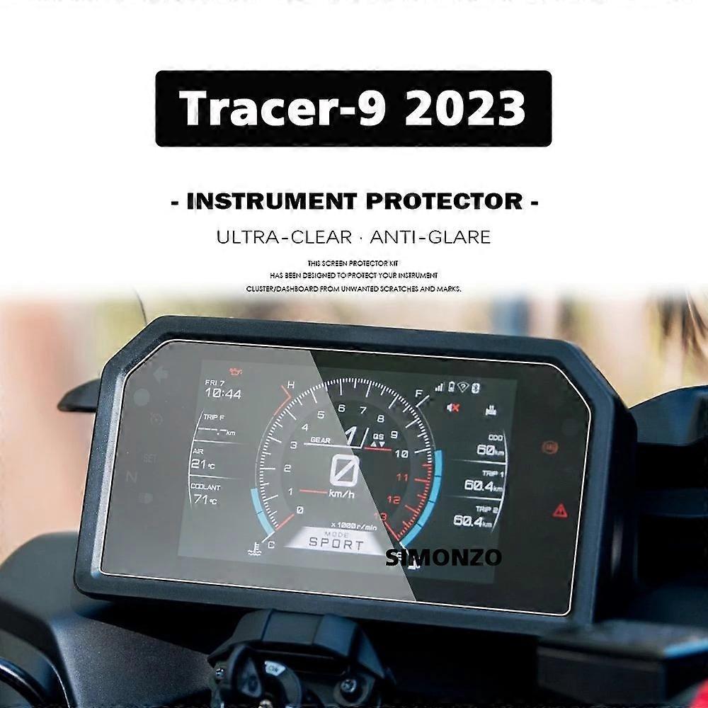 Redkid TFT Fits Tracer 9 Accessories Screen Dashboard Protection For Yamaha Tracer-9 Scratch Cluster  Instrument Film Anti Glare 2023 1 PCS