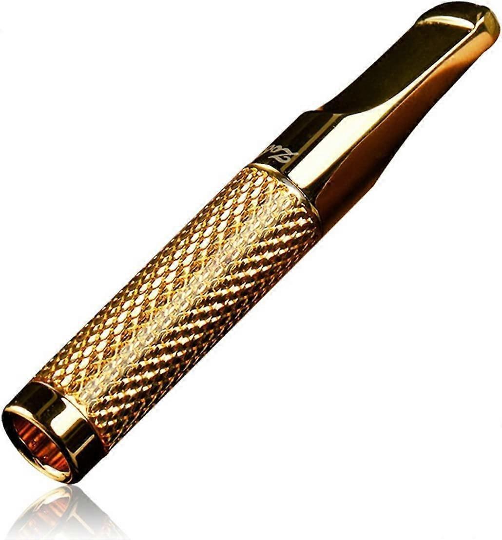 Szczw 24k Gold Plated Cleaning Filter Cigarette Filter Smoke Tobacco Filter Clean Reusable Tobacco Filter Pie Ash Wire(with Brand Gift Box)