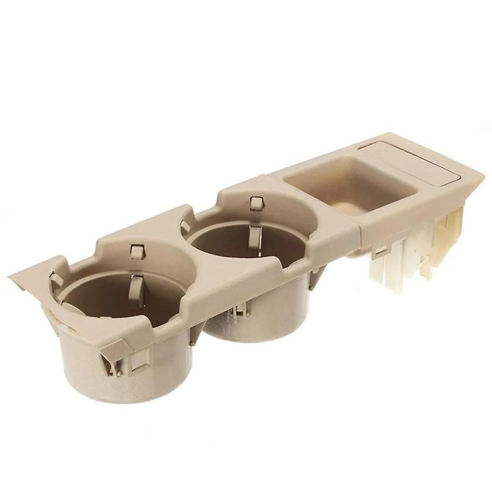 Ddyyhe Car Center Console Water Cup Drink Holder Coin Tray For Bmw 3 Series E46 318i 320i 1998-2006 51168217953 Black Gray Beige 1 set B