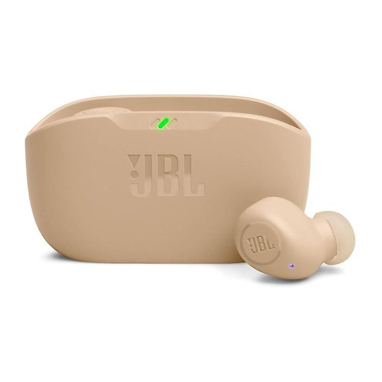 JBL Wave Buds TWS Bluetooth Earbuds Headset IPX2 - Beige