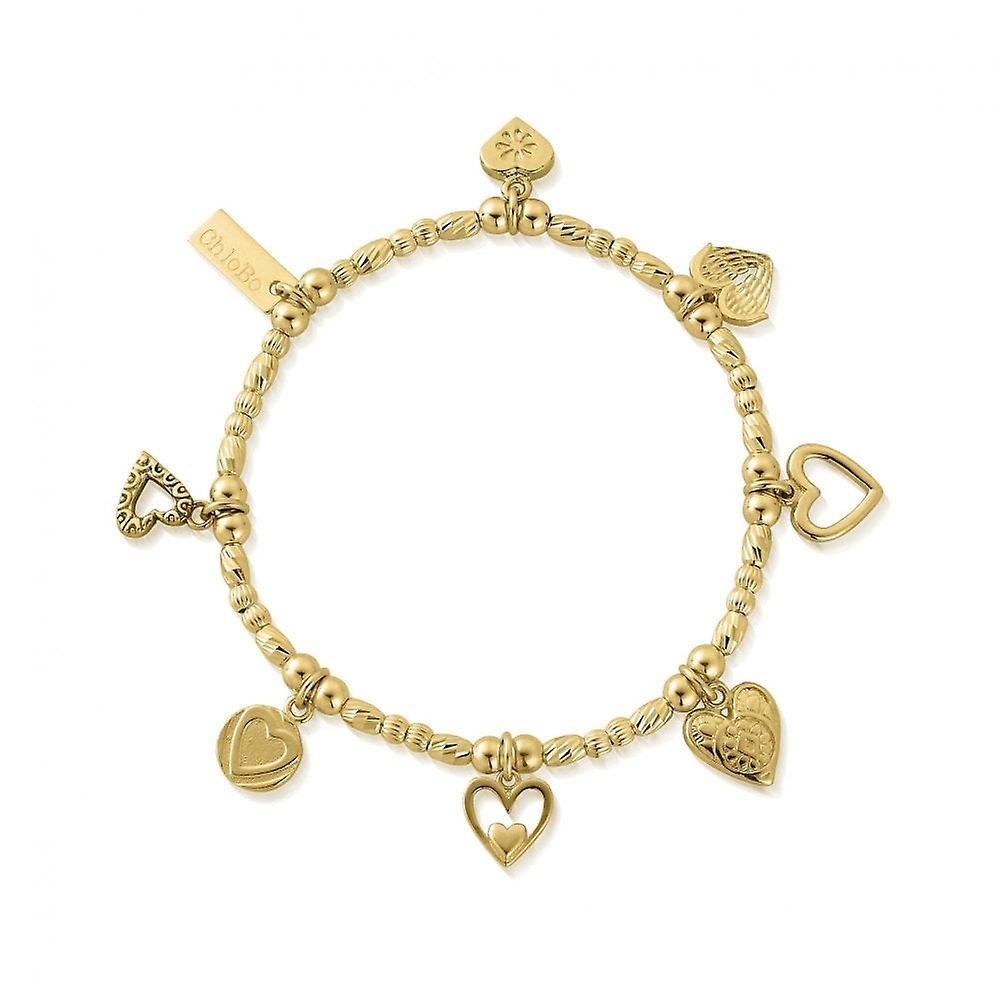 Women's ChloBo Gold Ideal Love Bracelet GBMULC7