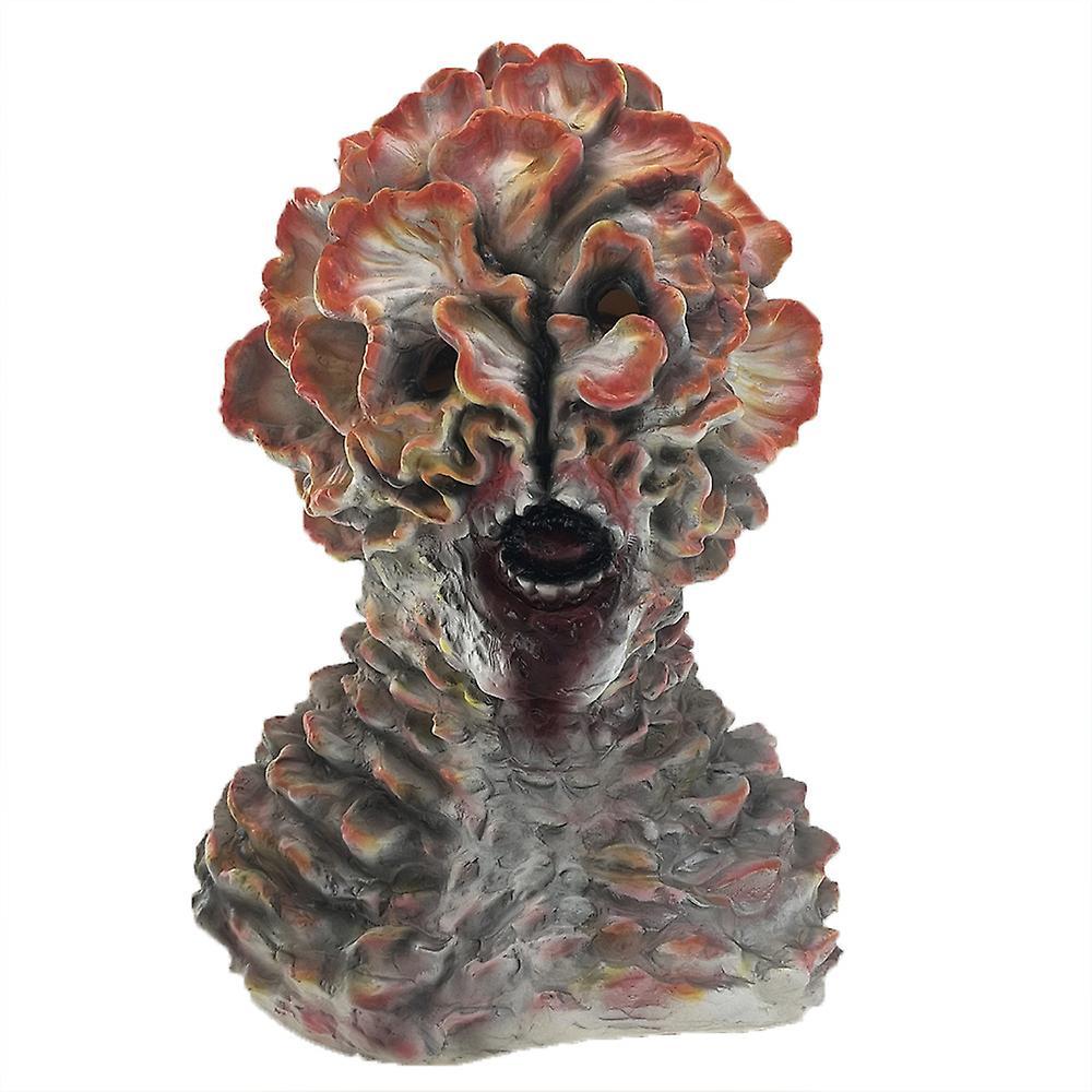 Ochime The Last Of Us Clickers Spore Fungus Scary Masks Halloween Party Props Cosplay Costume, Horror Masks, Creepy Mask B