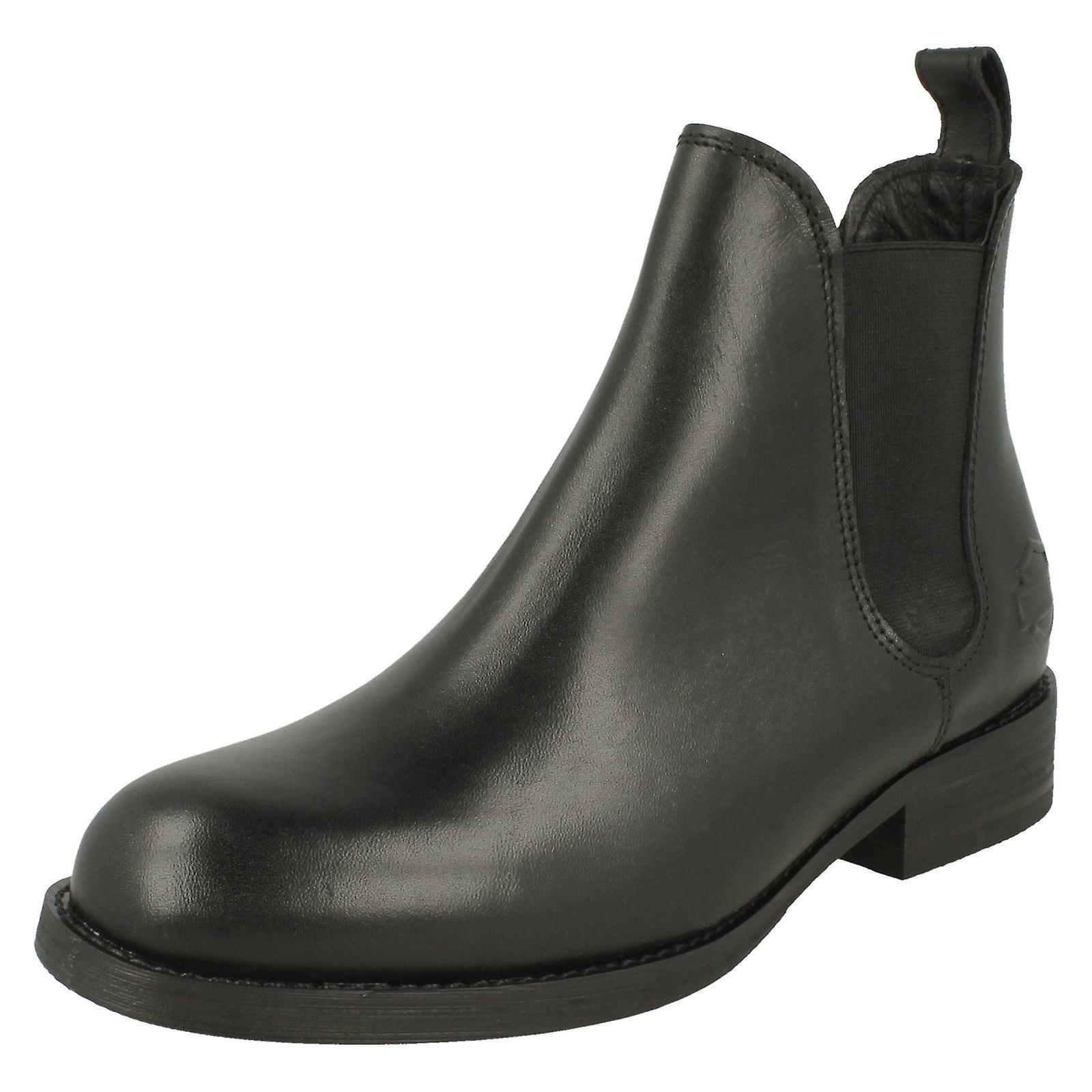 Harley-Davidson Ladies Harley Davisdon Chelsea Boots Delano Black UK 5