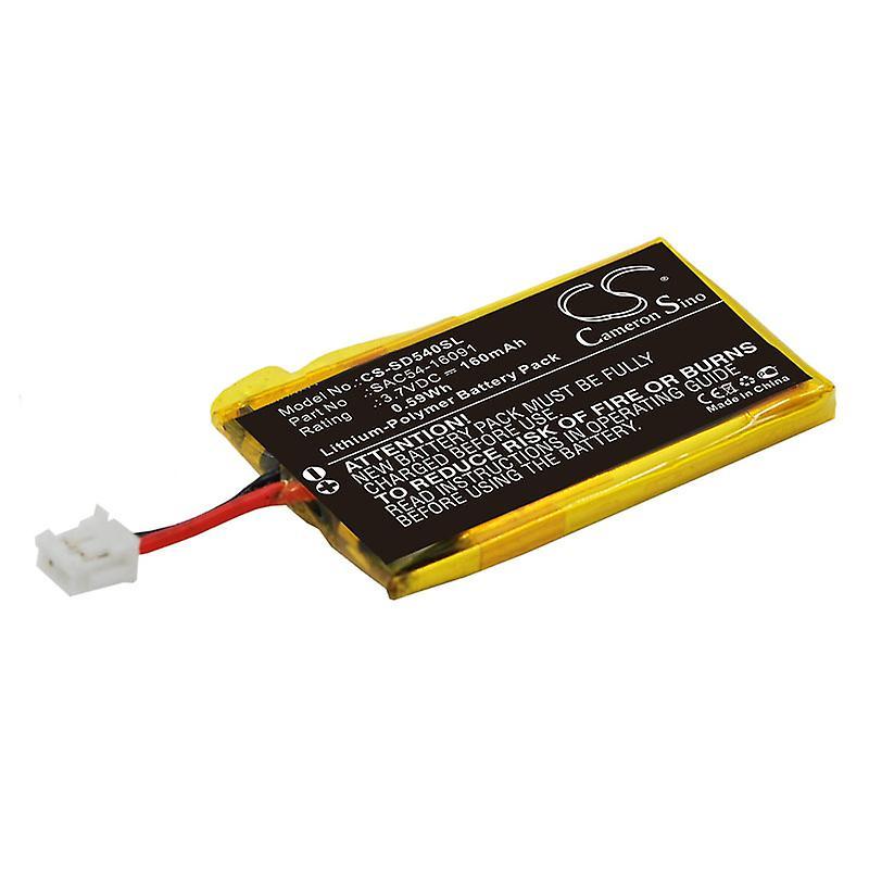 Cameron Sino Battery for SportDog SBC-R Bark Collar SAC54-16091 Dog CS-SD540SL 3.7v 160mAh