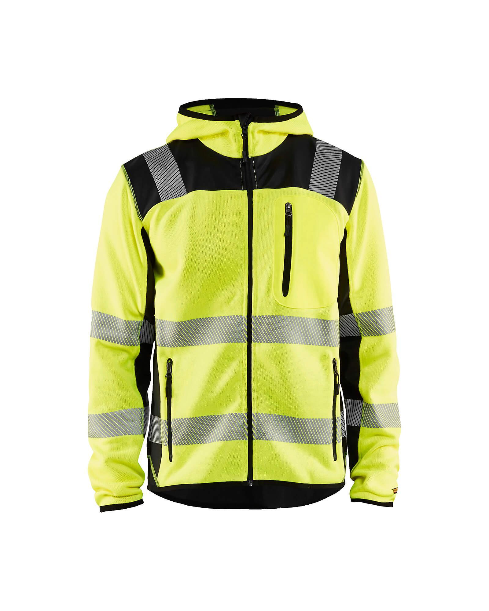 Blaklader 4923 knitted hi-vis jacket - mens (49232120) Yellow/black S