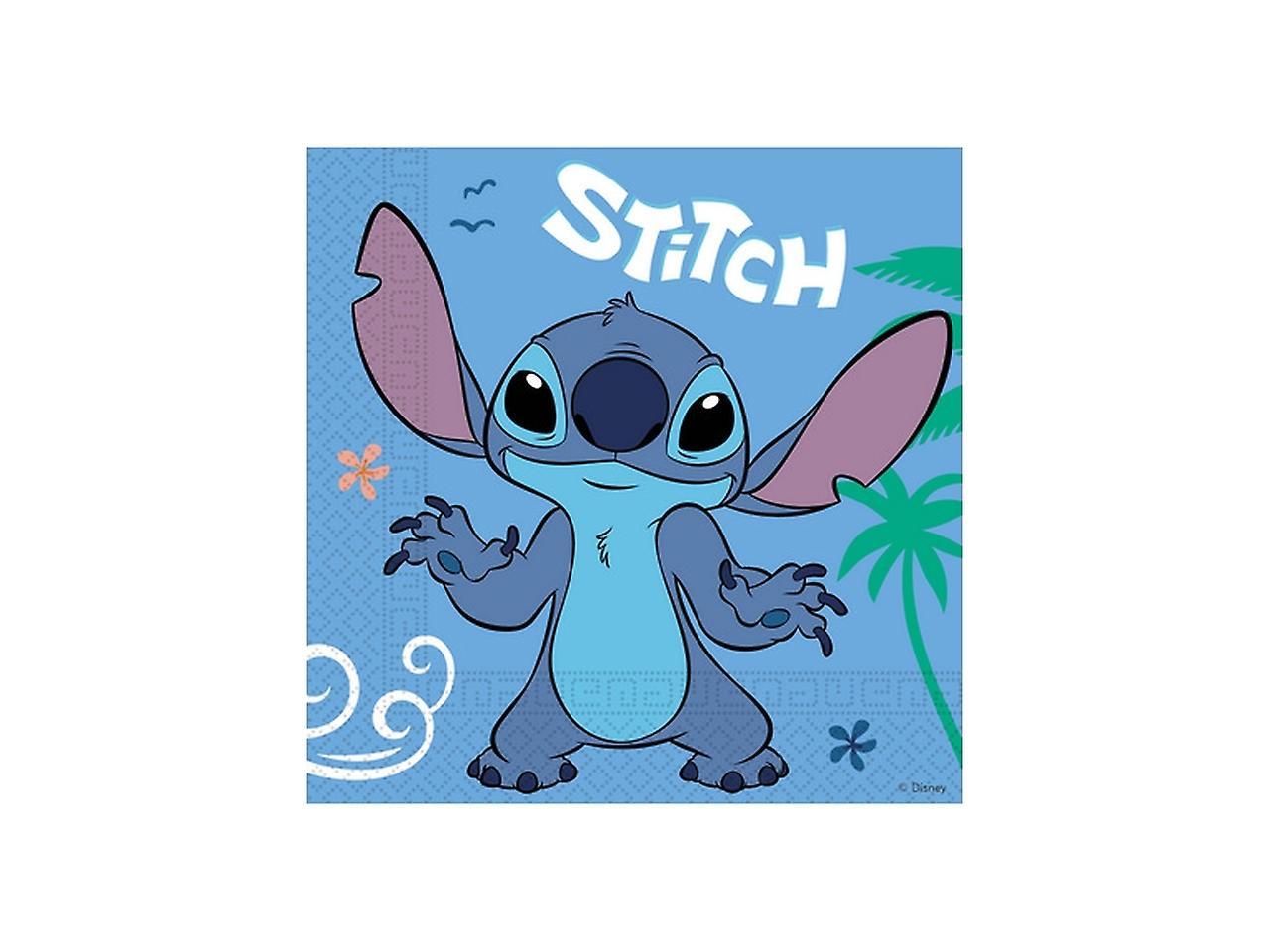 20-Pack Disney Lilo & Stitch Napkins 33x33cm