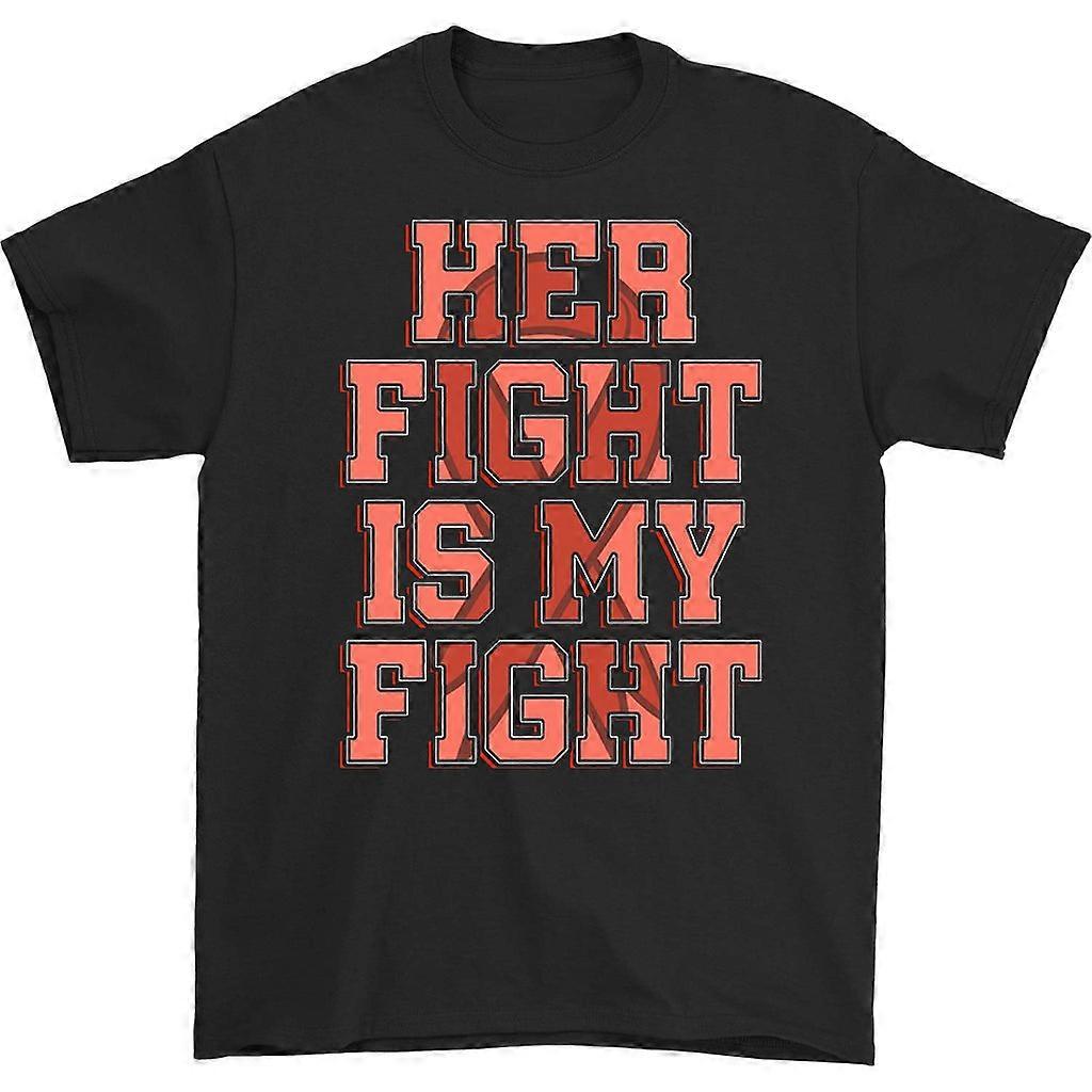 Fuzhou Bingyu Supply Chain Services Co., Ltd. Her Fight Is My Fight 71 T-shirt Black M