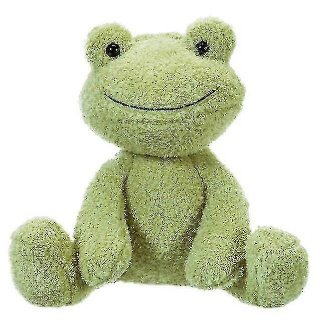 Jkw Kawaii Frog Plush Toy Soft Stuffed Animal Frog Plushie Figure Doll Pillow Doll Birthday Gifts For Kids Hk 23cm