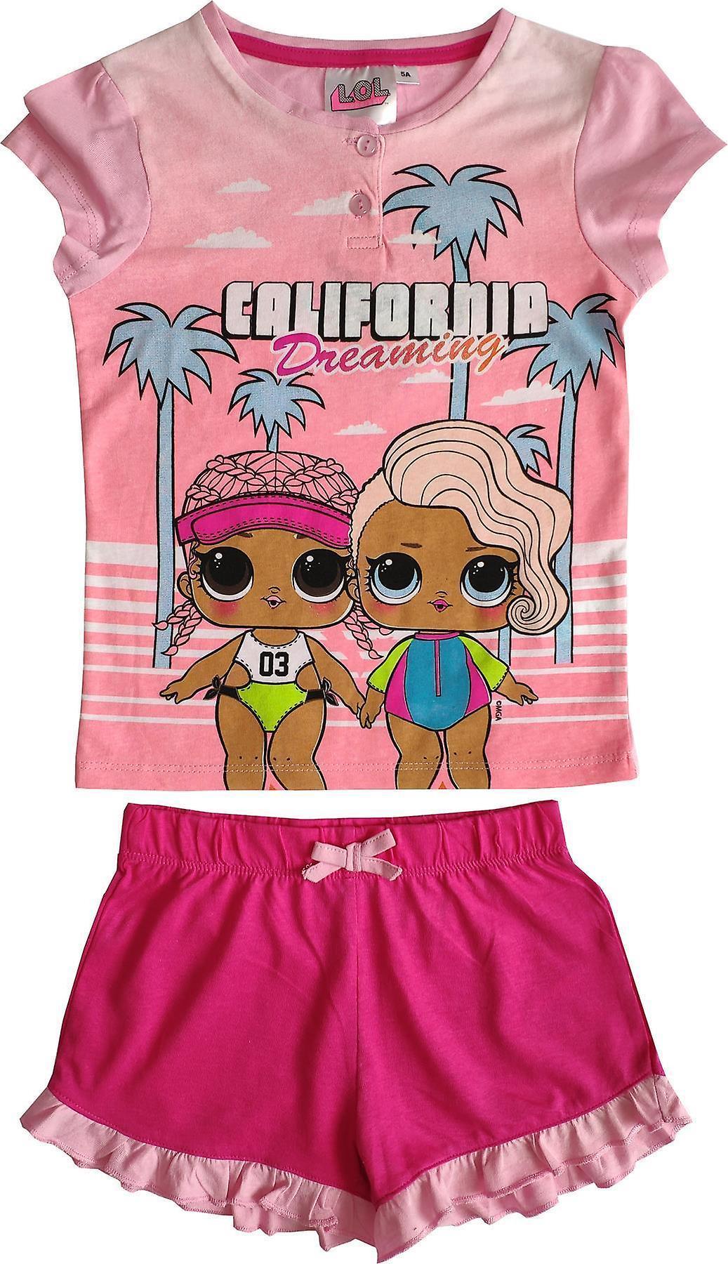 L.O.L. Surprise! Girls EV2083.I06 Lol Surprise Short Sleeve Pyjama Set Pink 9 Years / 134 cm