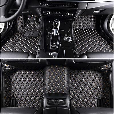 Custom Car Floor Mat For Mercedes G Class W463 4 Doors 2010-2018 Years Interior Details Car Accessories Carpet black beige