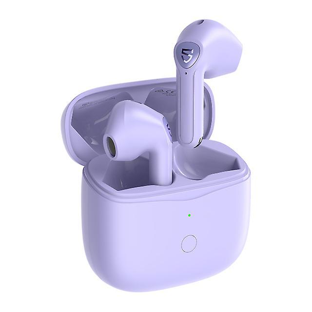 Headphones Soundpeats Air3 Wireless Earphones Qcc3040 Bluetooth V5.2 Earbuds Aptx-adaptive, 4 Mics+cvc Noise Cancellation, In-ear Detection Purple