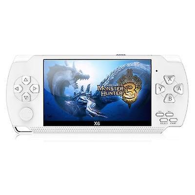 Slowmoose Screen Handheld Console Game Player White