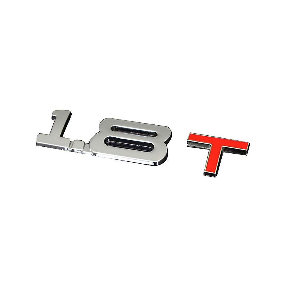 Monnadu 3D Metal 1.6 1.8 2.0 3.0 T Logo Emblem Badge Car Styling Stickers Decals Decor 1.8T