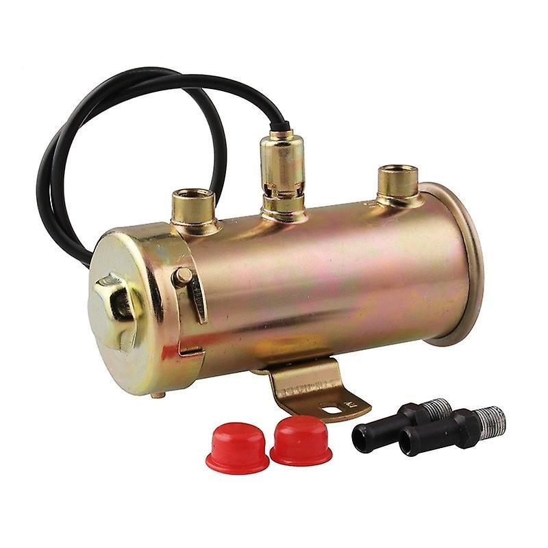 Ddyyhe 12v Electric Fuel Pump Low Pressure High Flow Facet Style Oil Petrol Ethanol 476087e Gold